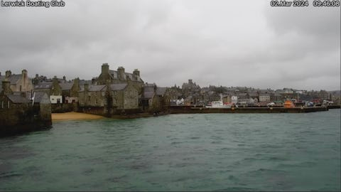 Lerwick Boating Club live frame